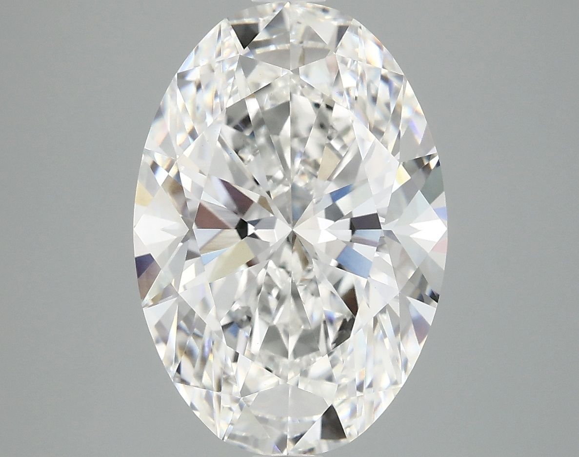 5.10 ct. oval Lab Grown Diamond front image