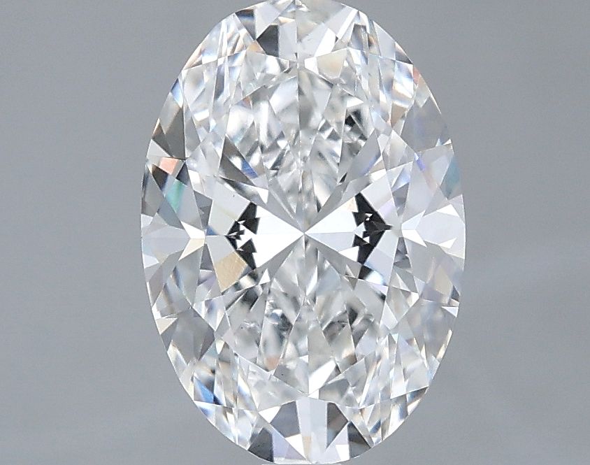 2.08 ct. oval Lab Grown Diamond front image