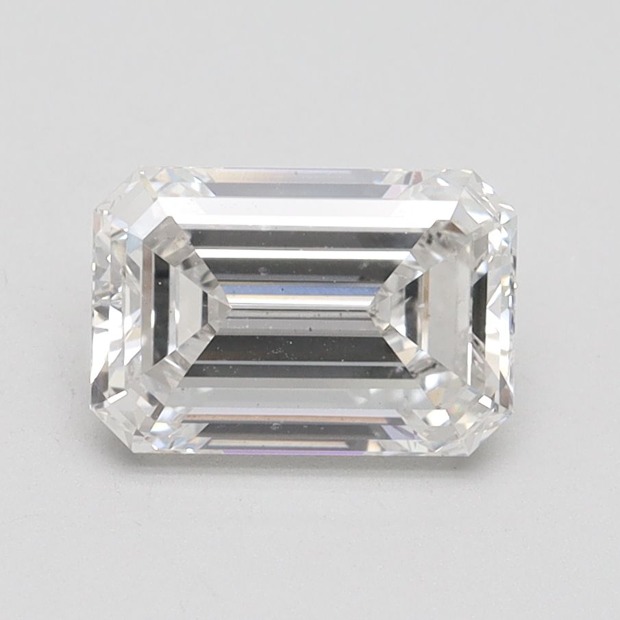 1.70 ct. emerald Lab Grown Diamond front image