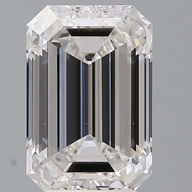 3.95 ct. emerald Lab Grown Diamond front image