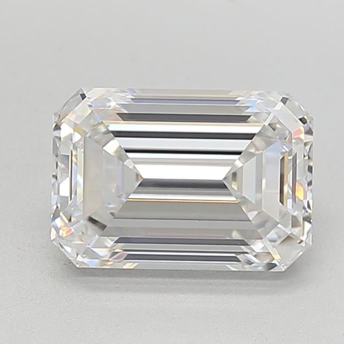 2.57 ct. emerald Lab Grown Diamond front image