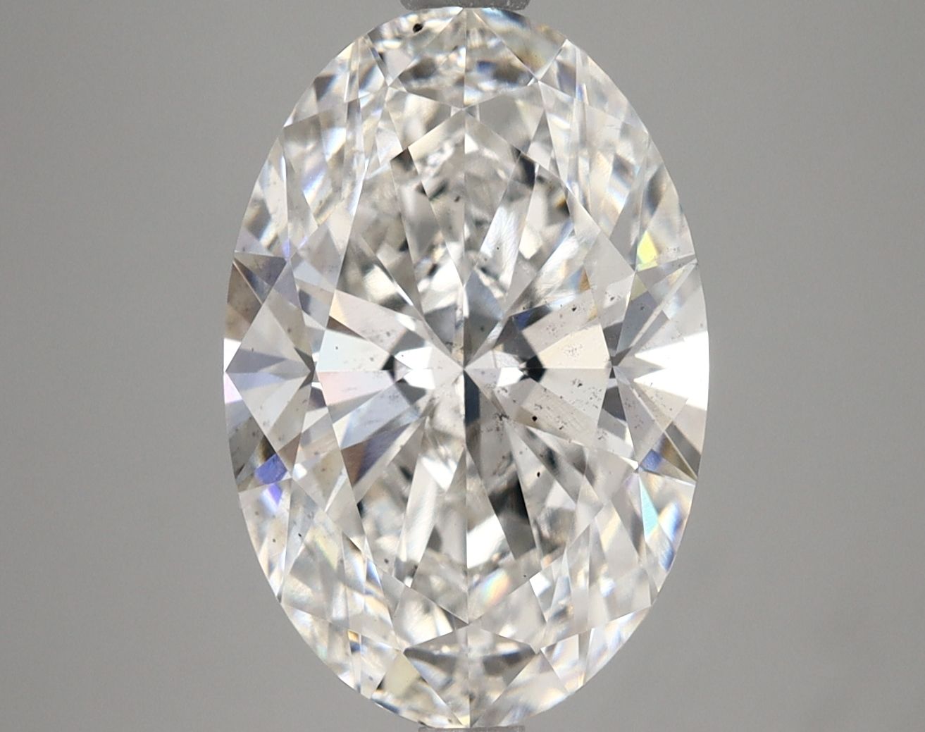 5.01 ct. oval Lab Grown Diamond front image