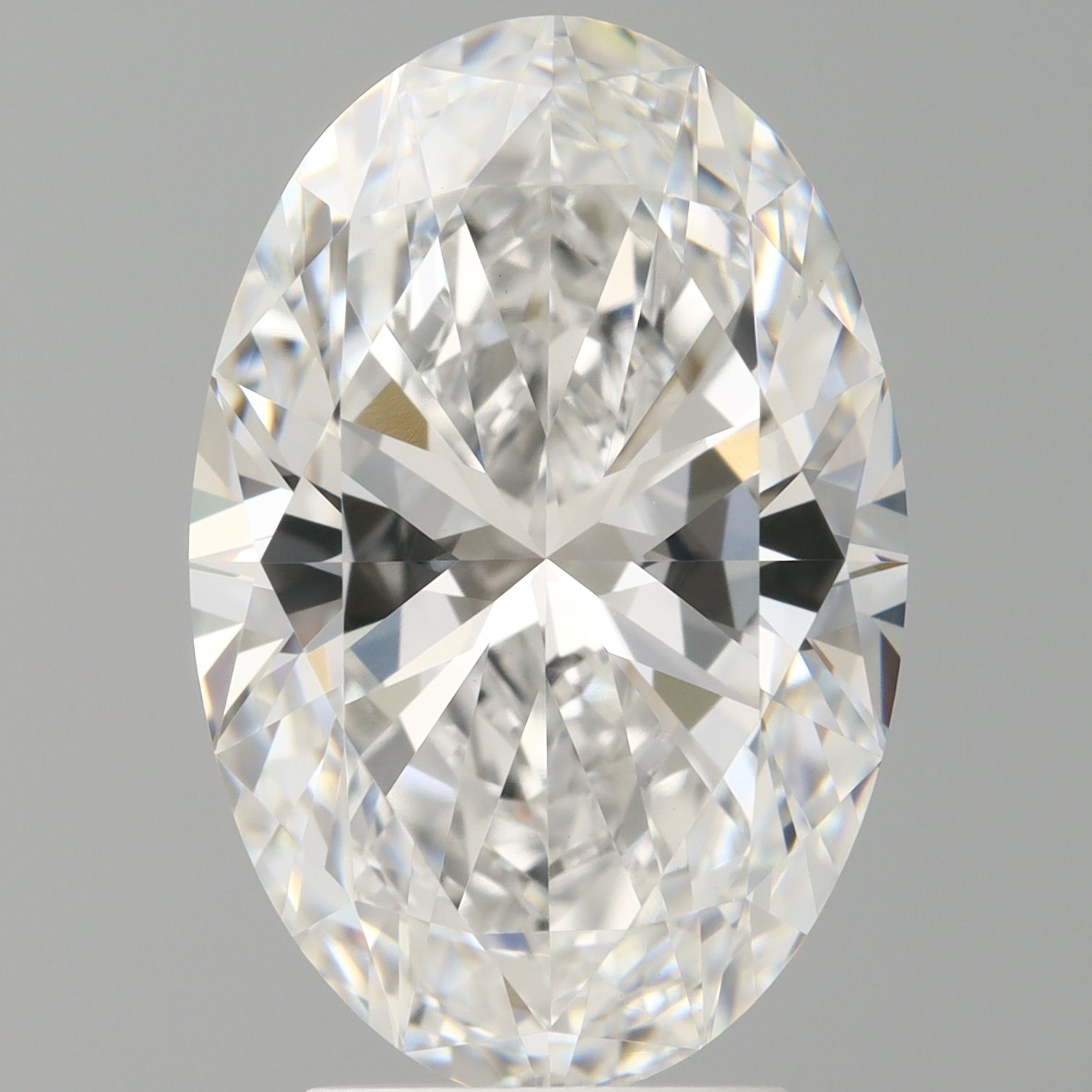 4.03 ct. oval Lab Grown Diamond front image