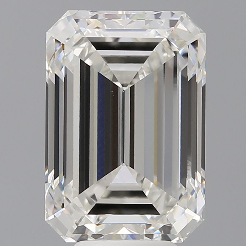 7.54 ct. emerald Lab Grown Diamond front image