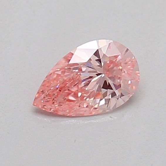 0.18 CT Fancy Vivid Pink PEAR