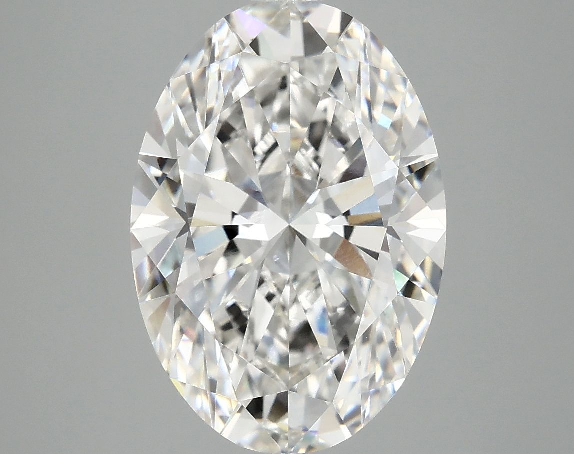 5.02 ct. oval Lab Grown Diamond front image
