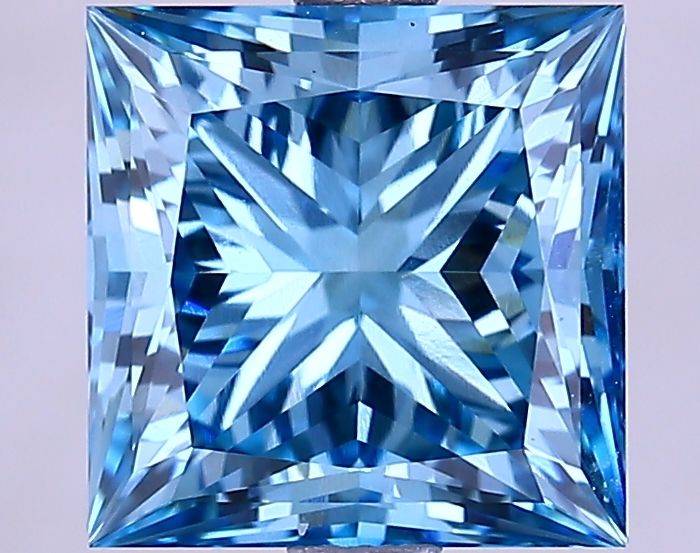 2.98 ct. princess Lab Grown Diamond front image