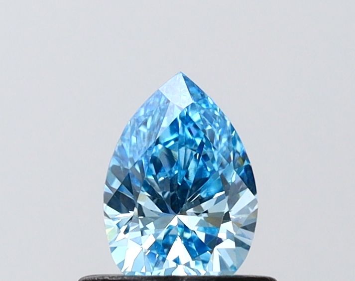 0.51 CT Fancy Vivid Blue PEAR