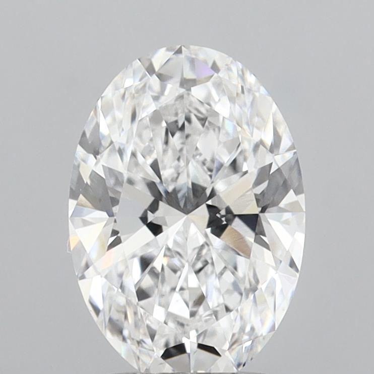 2.04 ct. oval Lab Grown Diamond front image