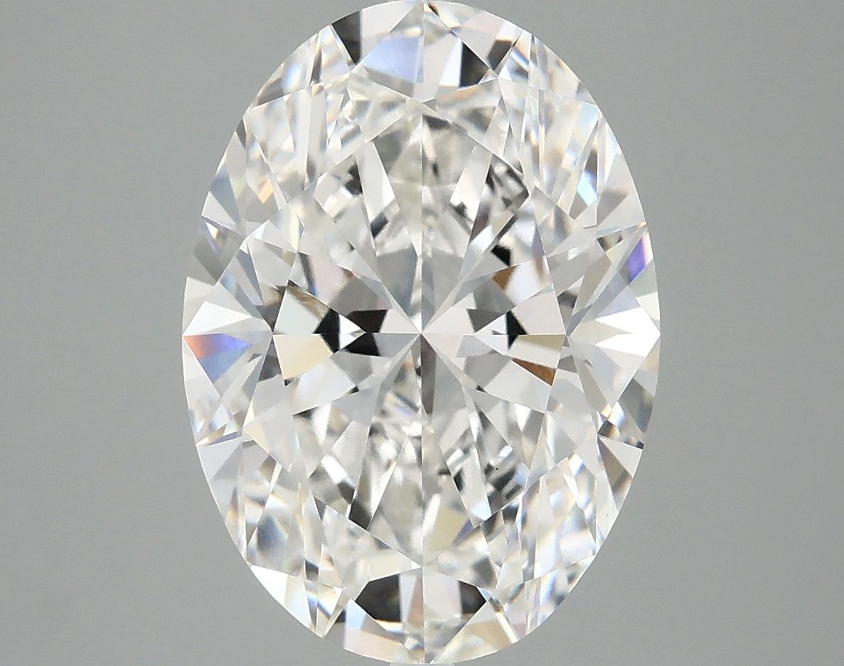 5.02 ct. oval Lab Grown Diamond front image