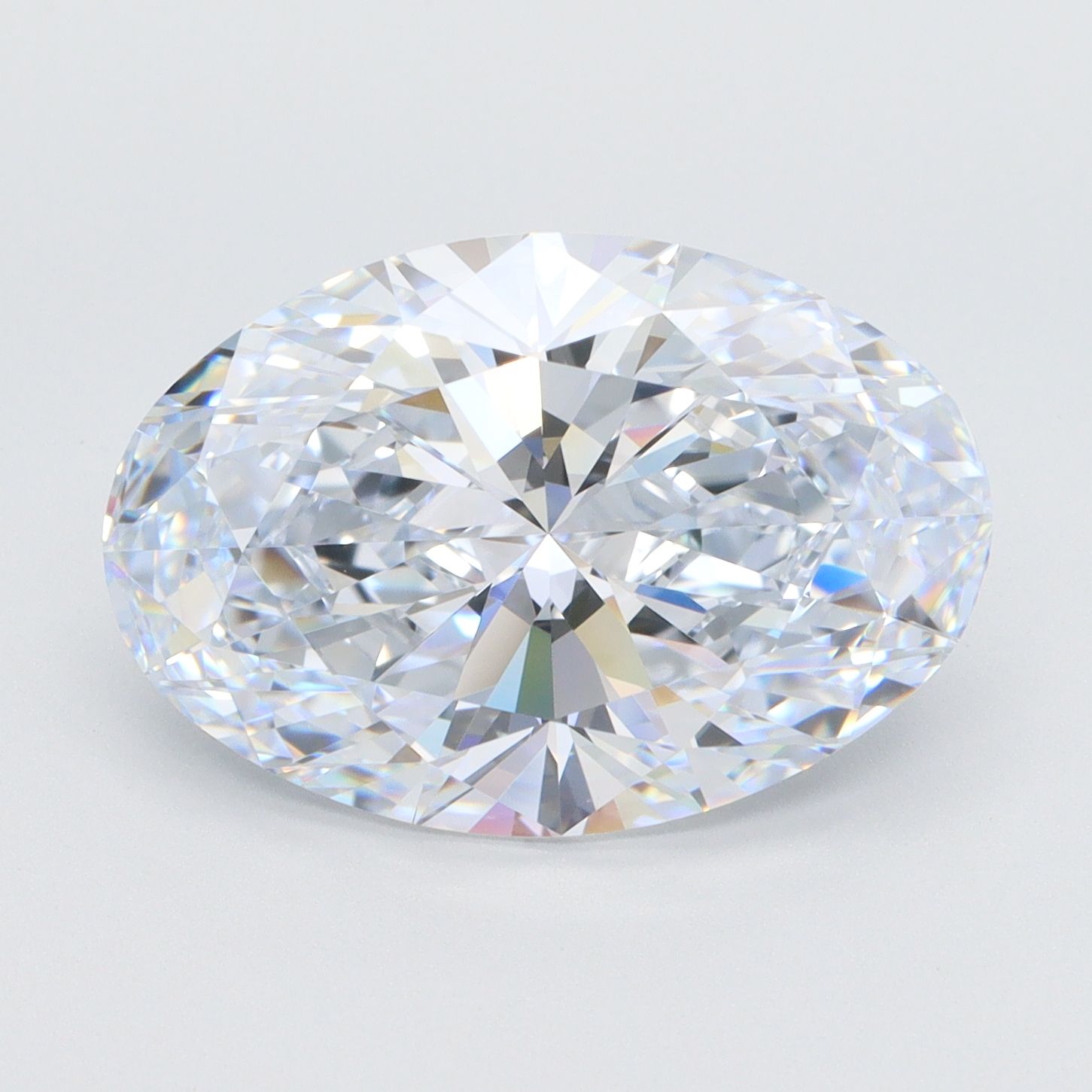7.13 ct. oval Lab Grown Diamond front image