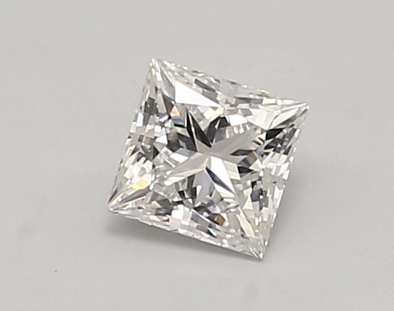 0.66 ct. princess Lab Grown Diamond front image