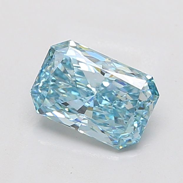 2.0 CT Fancy Intense Greenish Blue RADIANT
