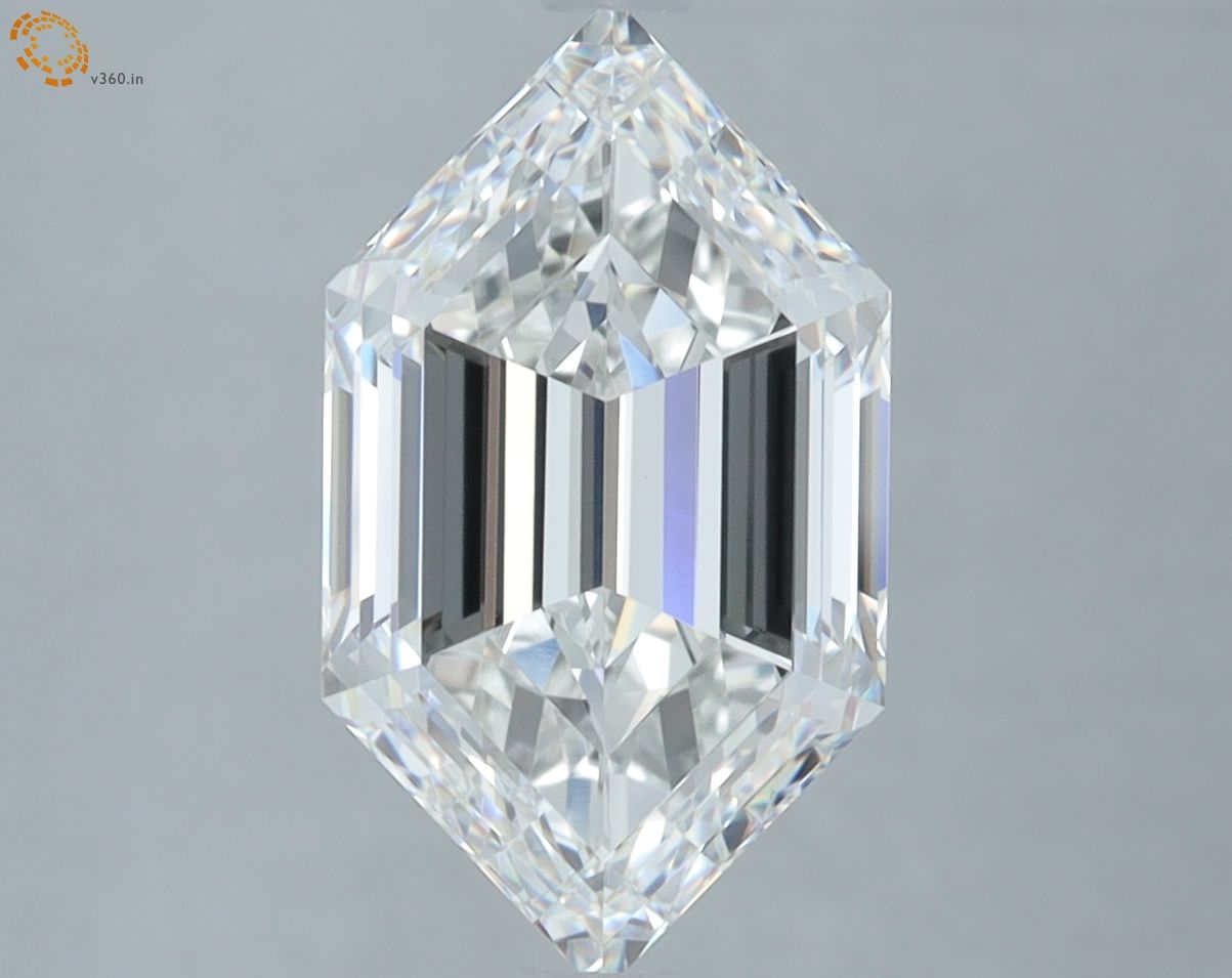 3.59 ct lab-grown Hexagonal Diamond
