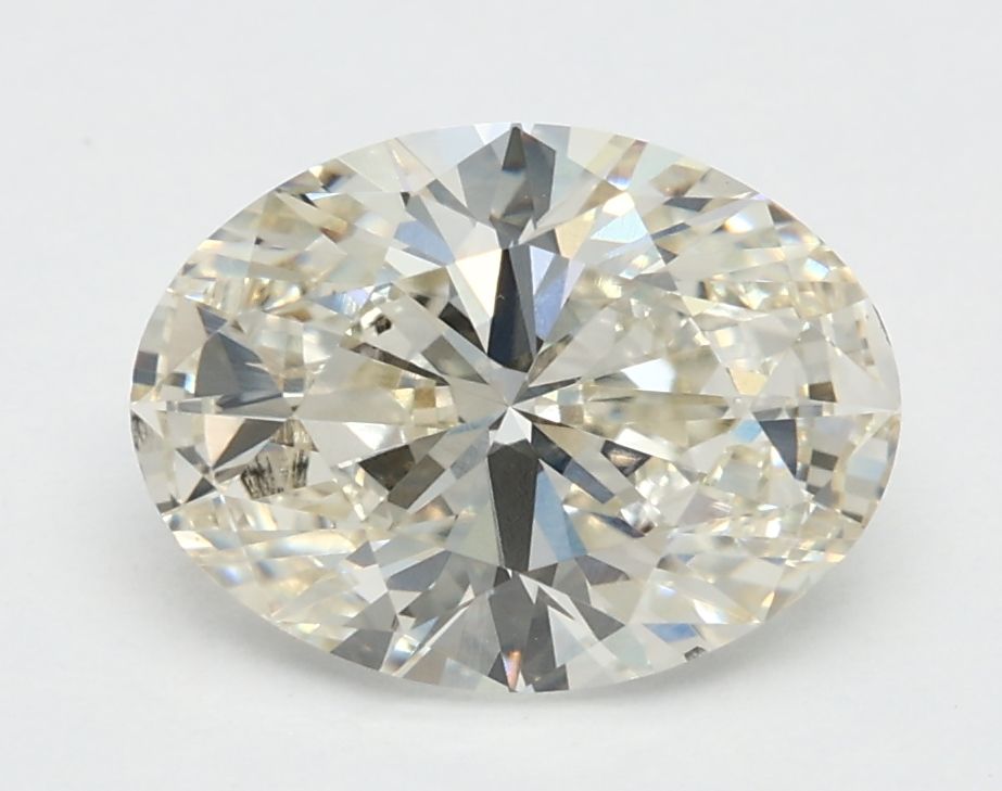 1.70 ct. oval Lab Grown Diamond front image