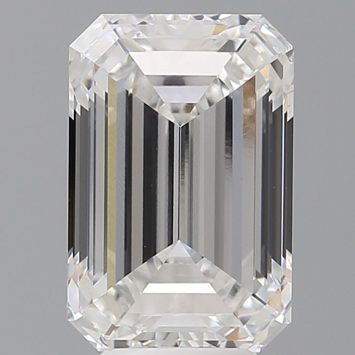 5.57 ct. emerald Lab Grown Diamond front image
