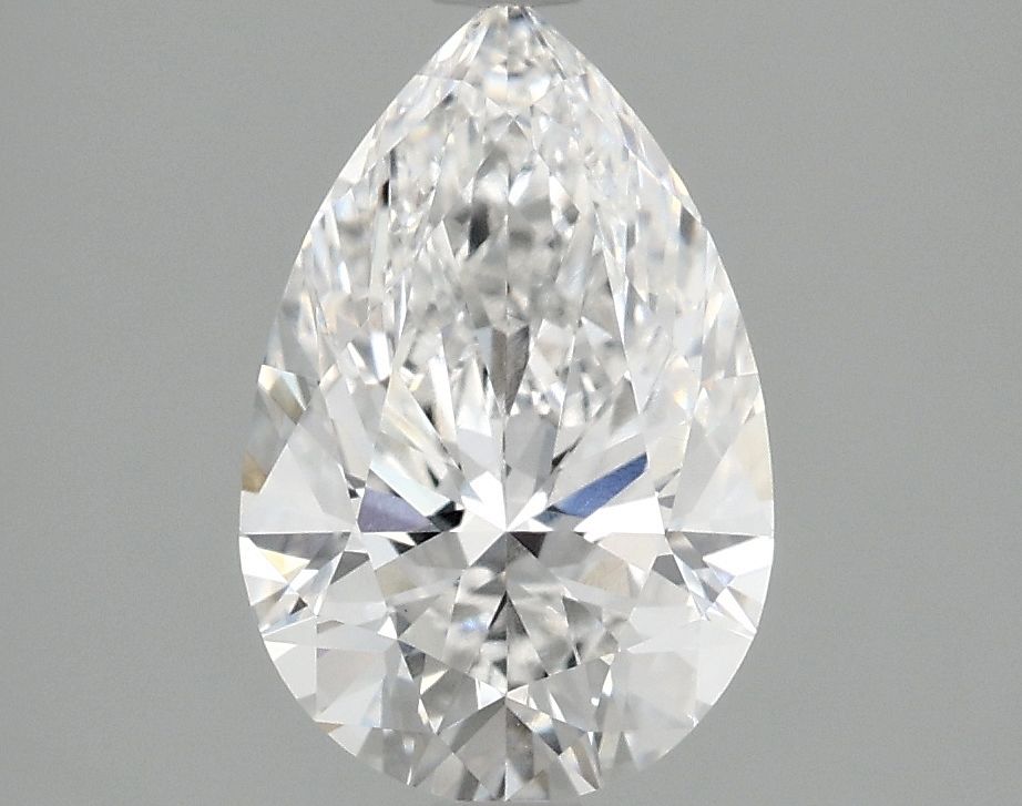 2.10 ct. pear Lab Grown Diamond front image