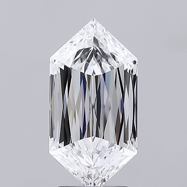 2.85 ct lab-grown Hexagonal Diamond