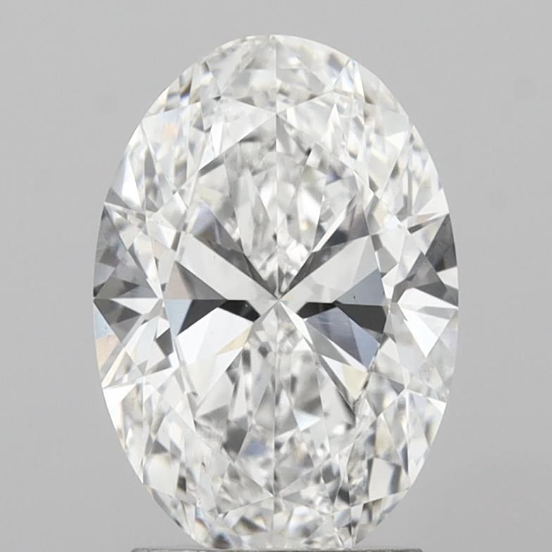 2.37 ct. oval Lab Grown Diamond front image