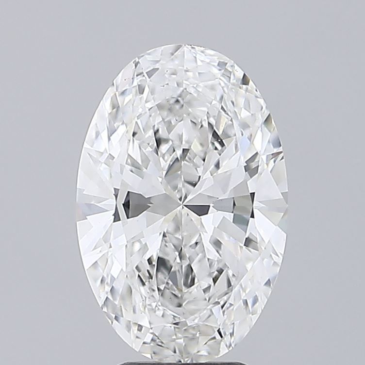 3.01 ct. oval Lab Grown Diamond front image