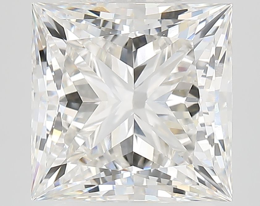 5.22 ct. princess Lab Grown Diamond front image