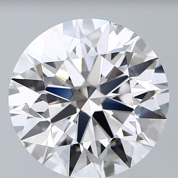 6.08 ct. round Lab Grown Diamond front image