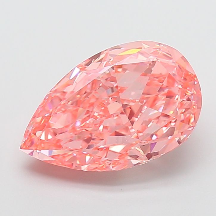 6.02 ct. pear Lab Grown Diamond front image