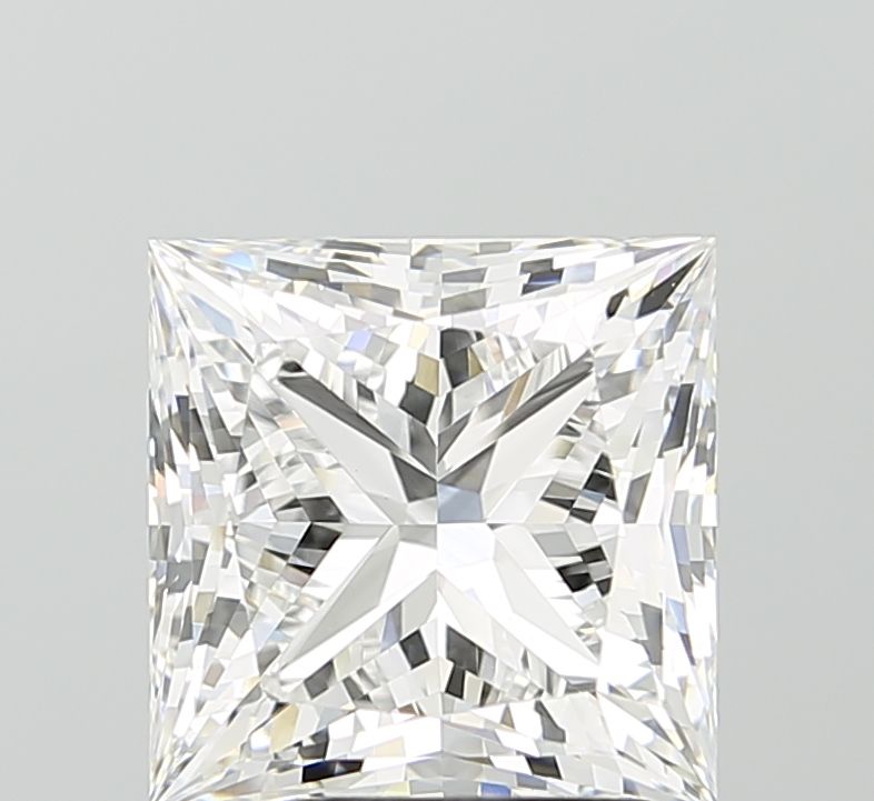 4.37 ct. princess Lab Grown Diamond front image