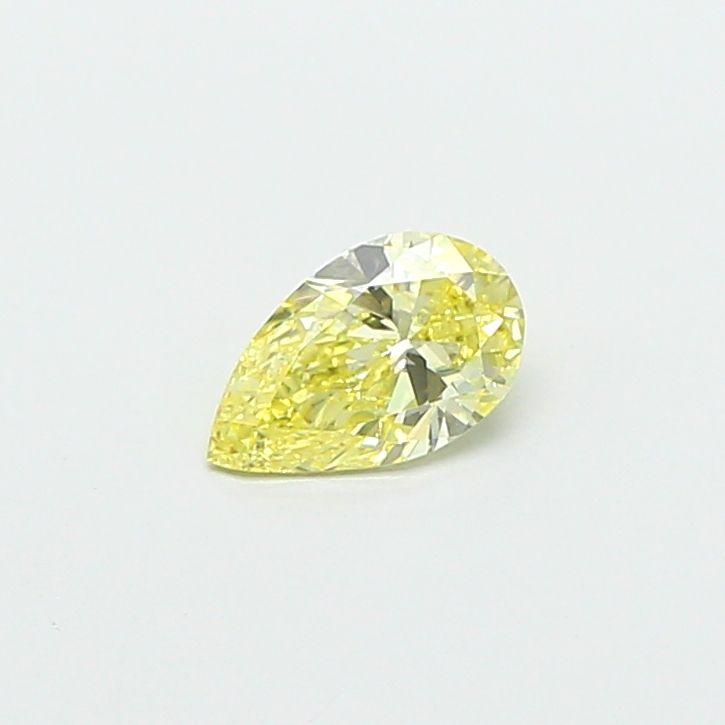 0.64 CT Fancy Intense Yellow PEAR