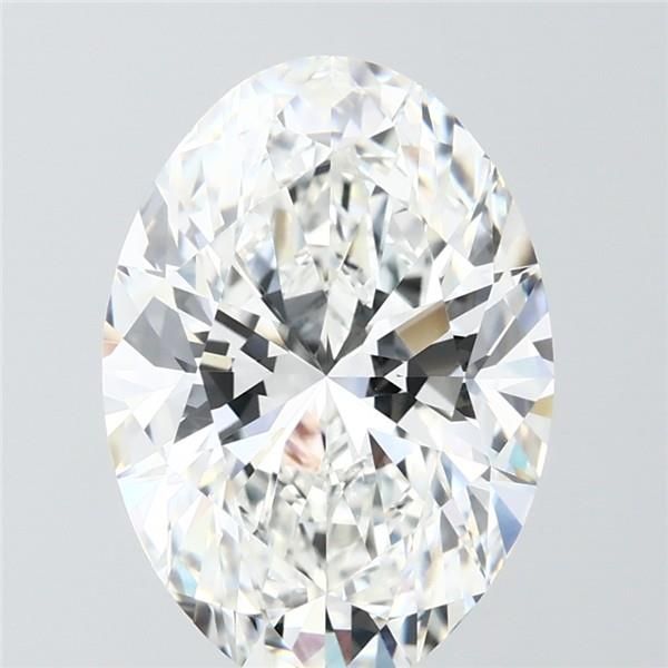 5.02 ct. oval Lab Grown Diamond front image
