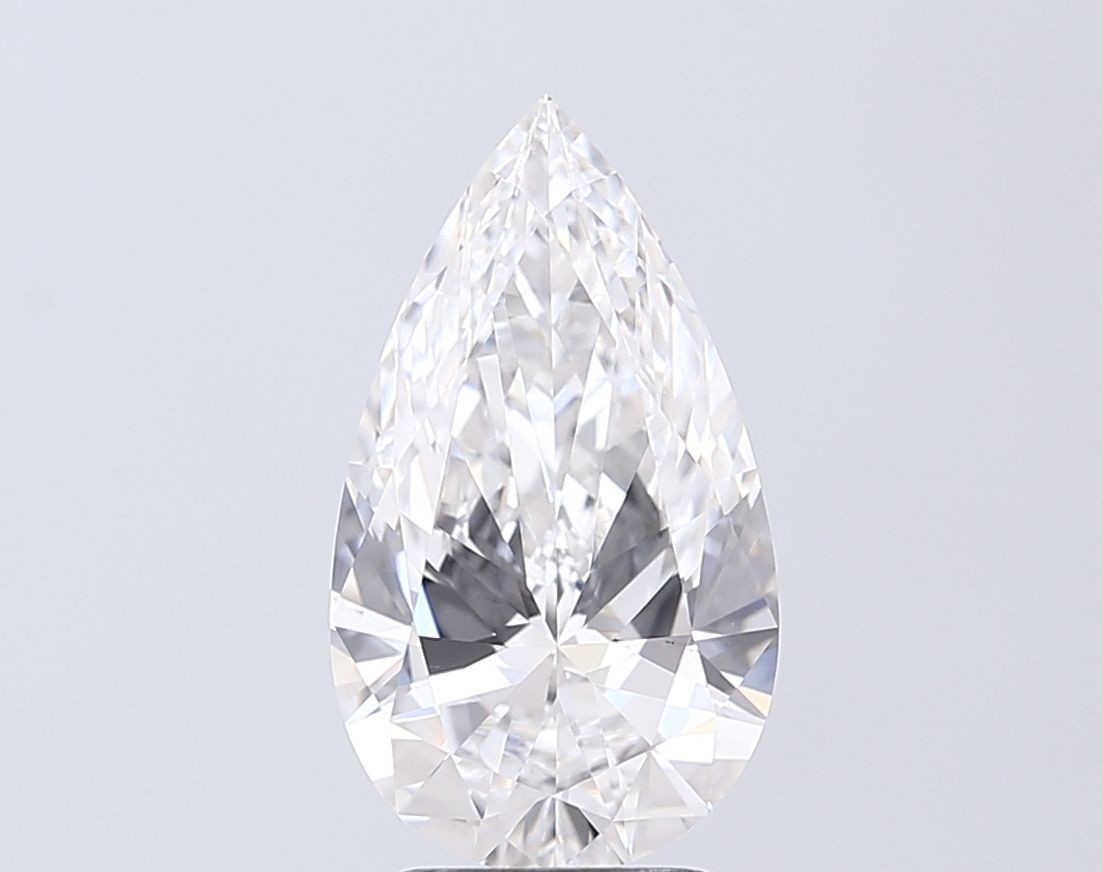 3.02 ct. pear Lab Grown Diamond front image