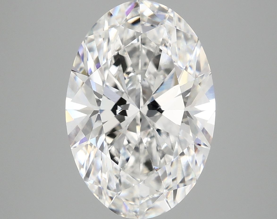 5.09 ct. oval Lab Grown Diamond front image