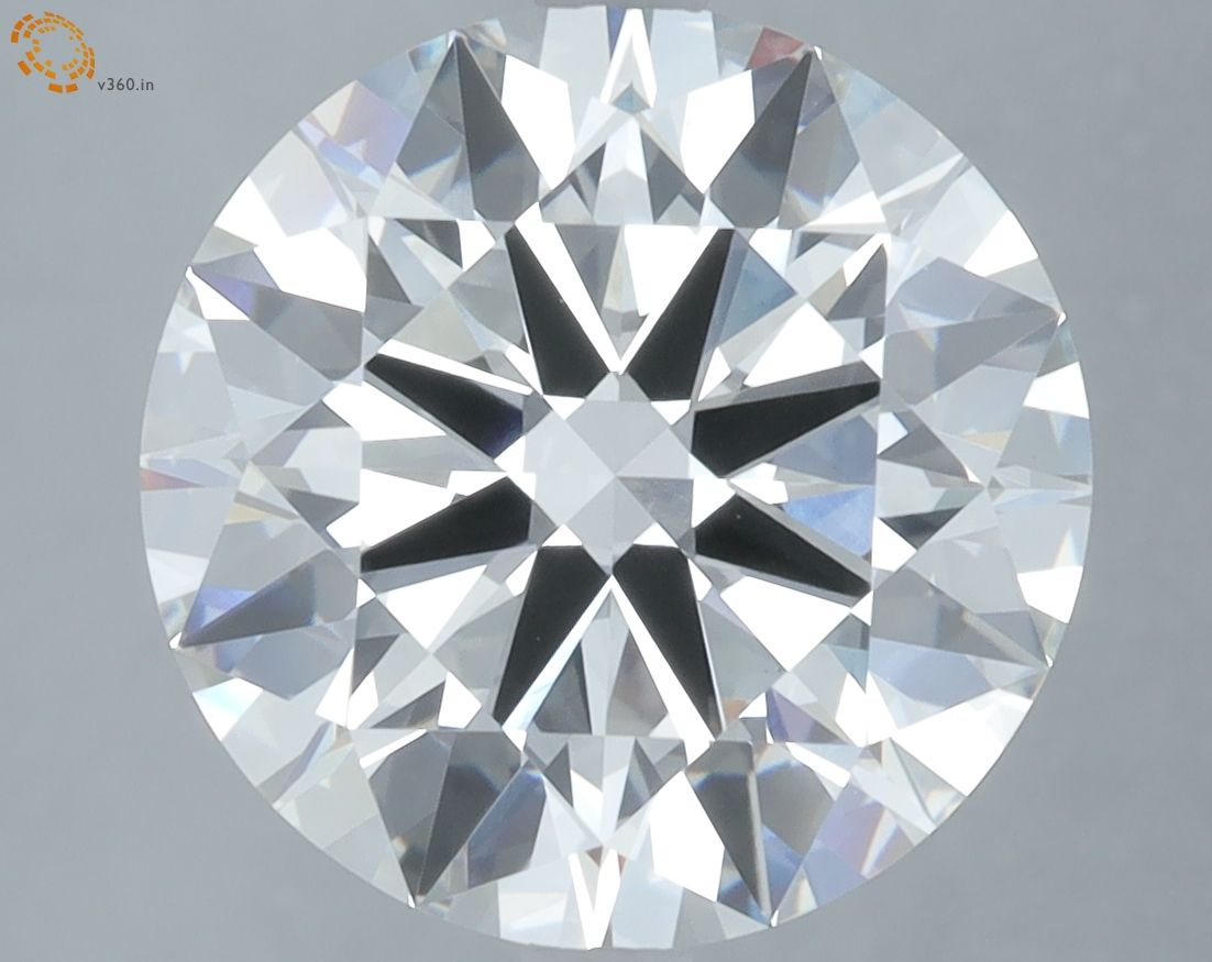 6.07 ct. round Lab Grown Diamond front image