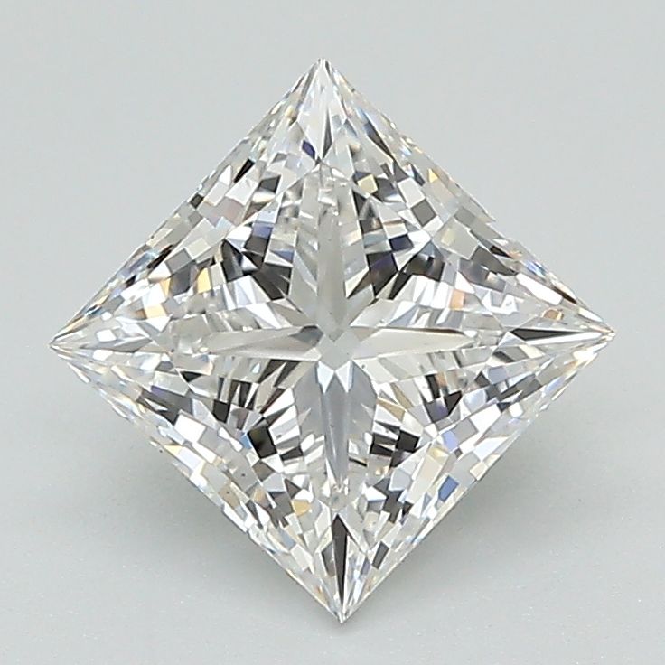 1.55 ct. princess Lab Grown Diamond front image