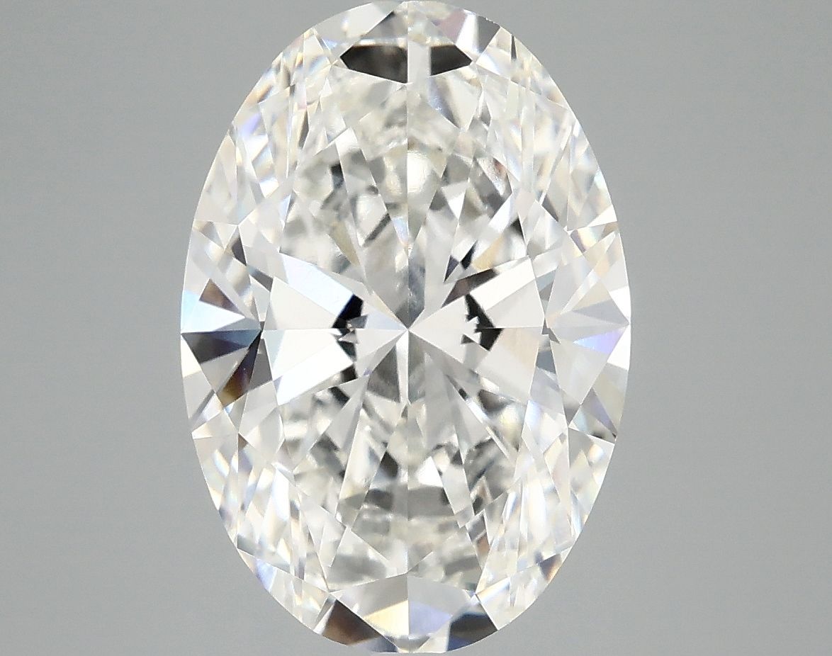 4.90 ct. oval Lab Grown Diamond front image