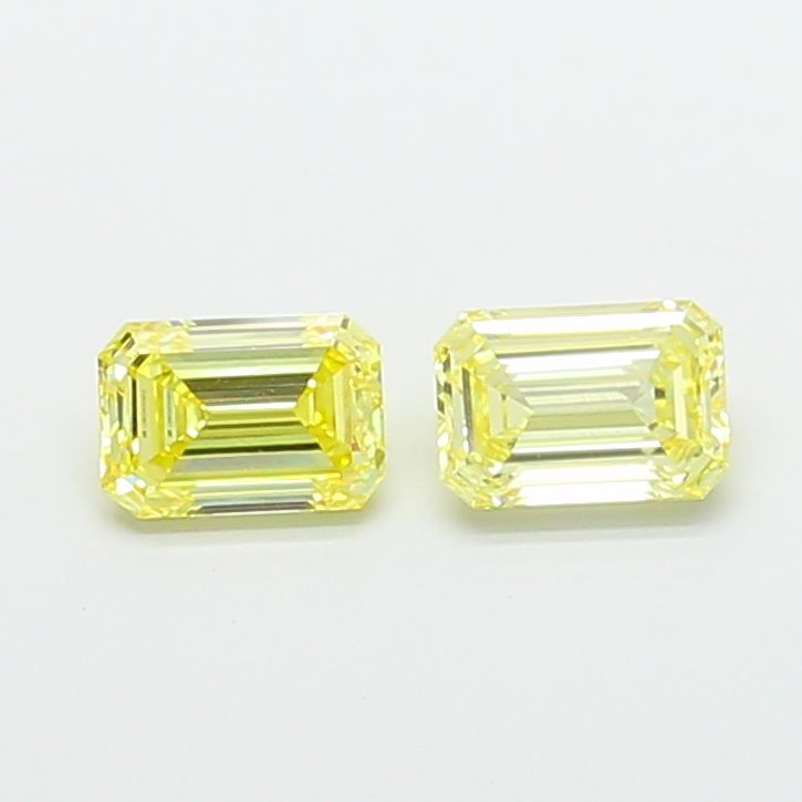 1.03 CT Fancy Yellow EMERALD