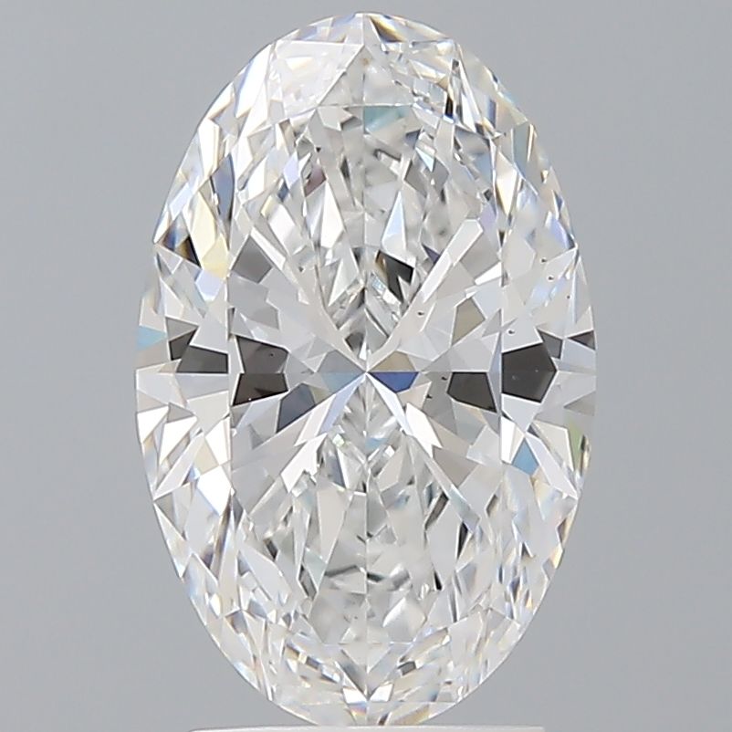 2.60 ct. oval Lab Grown Diamond front image