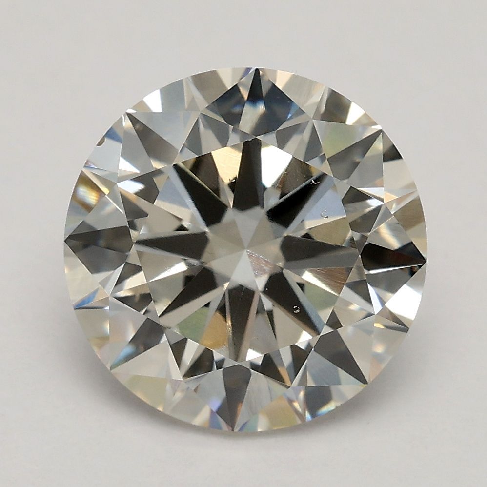 2.70 ct. round Lab Grown Diamond front image