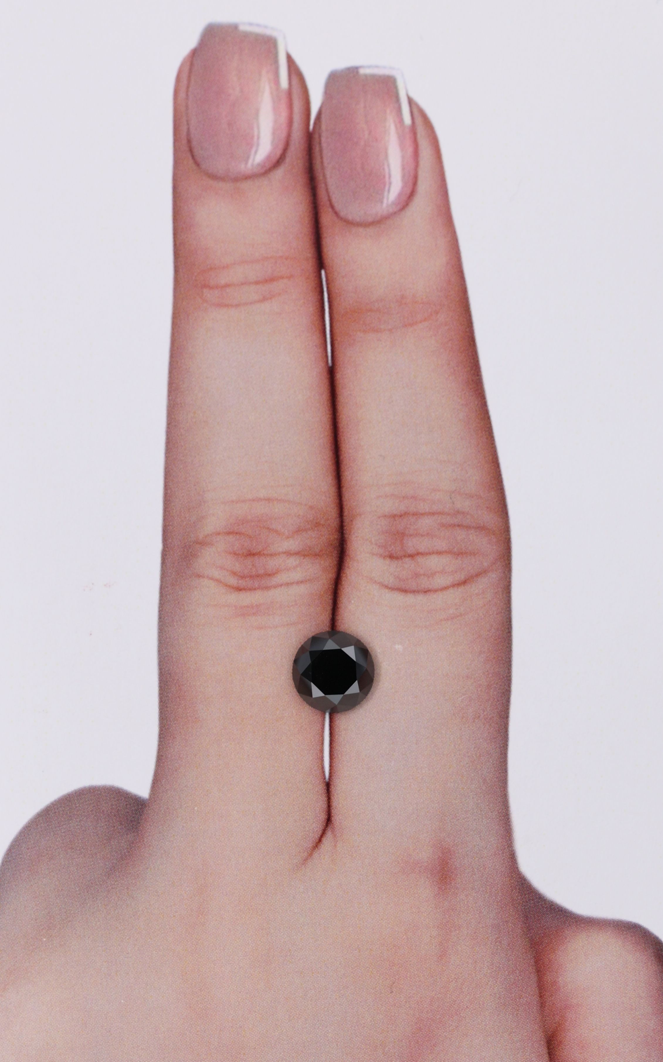 Diament 2.05 ct Fancy Black/VVS2