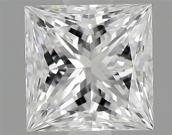 0.89 ct. princess Lab Grown Diamond front image