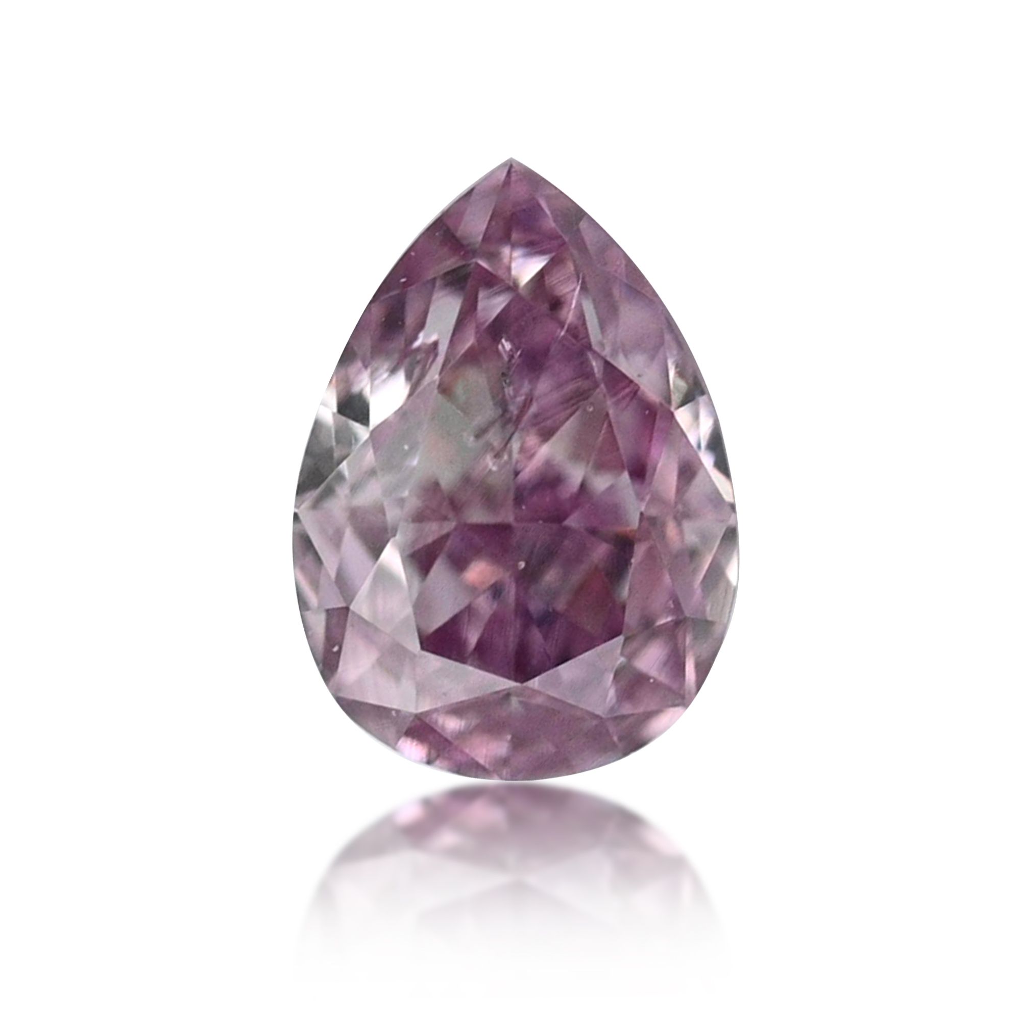 Diament 0.1 ct Fancy Intense Pink Purple/