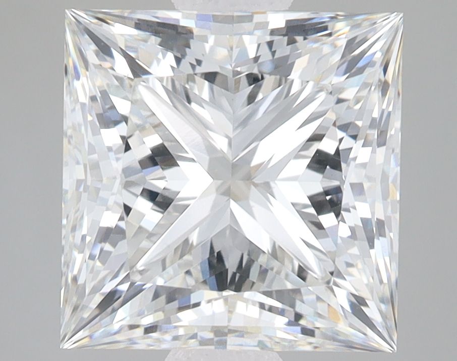 5.01 ct. princess Lab Grown Diamond front image