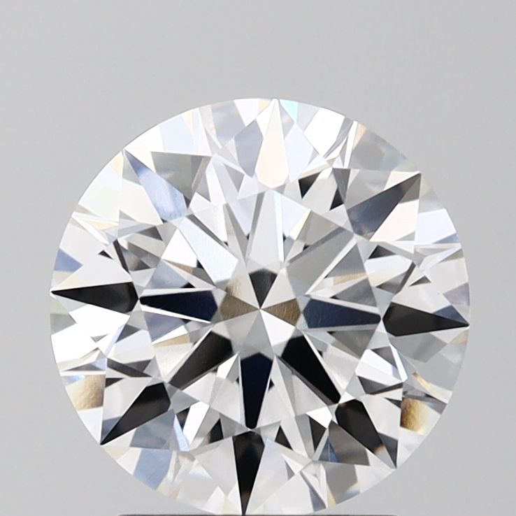 Diamant Rond 2.54 ct - Couleur F - Pureté VVS2