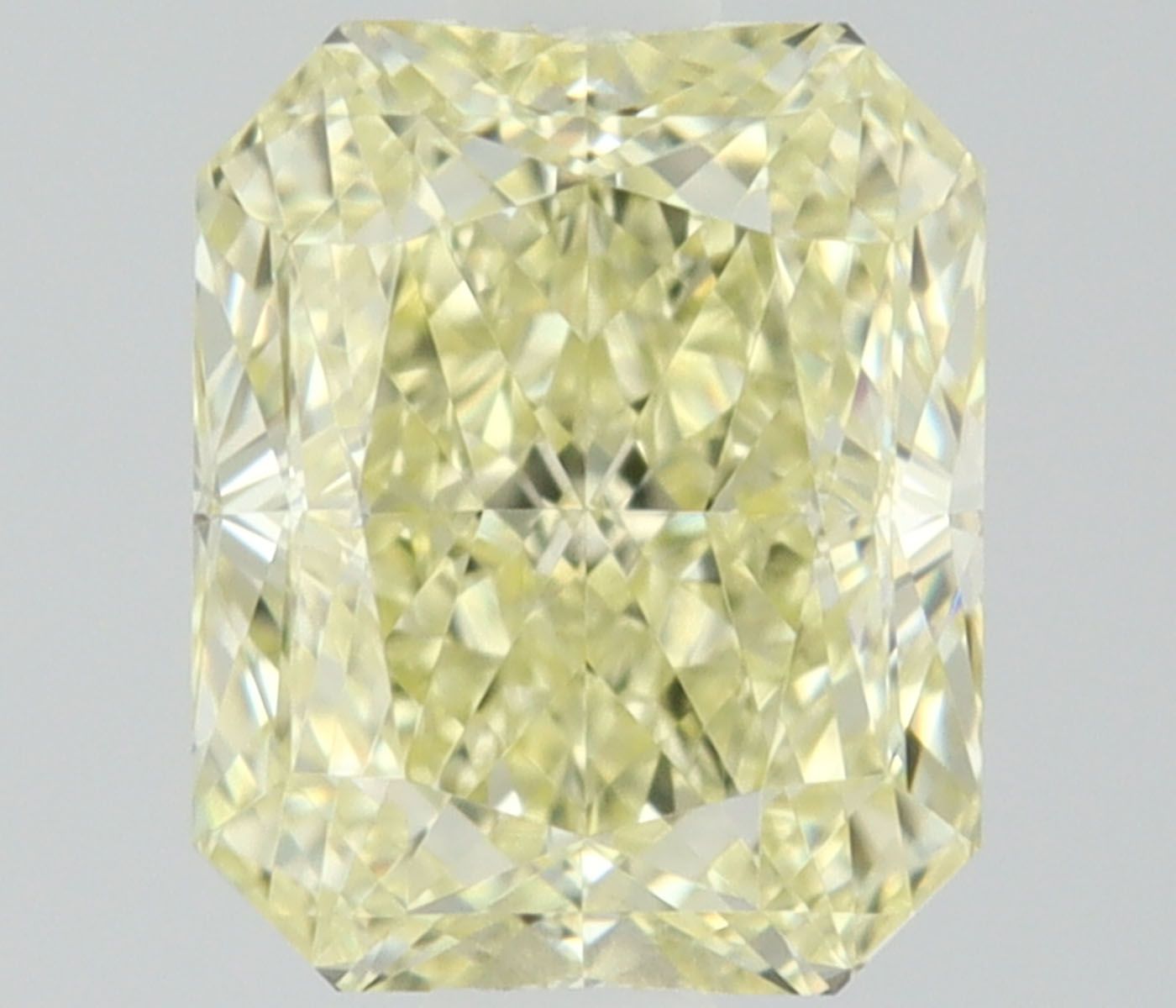 Diament 0.55 ct Fancy Light Yellow/VVS2