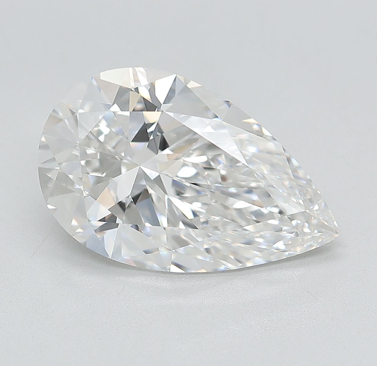 4.87 ct. pear Lab Grown Diamond front image
