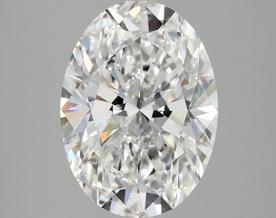3.02 ct. oval Lab Grown Diamond front image