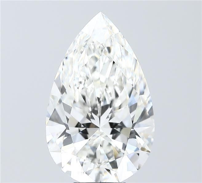 7.09 ct. pear Lab Grown Diamond front image