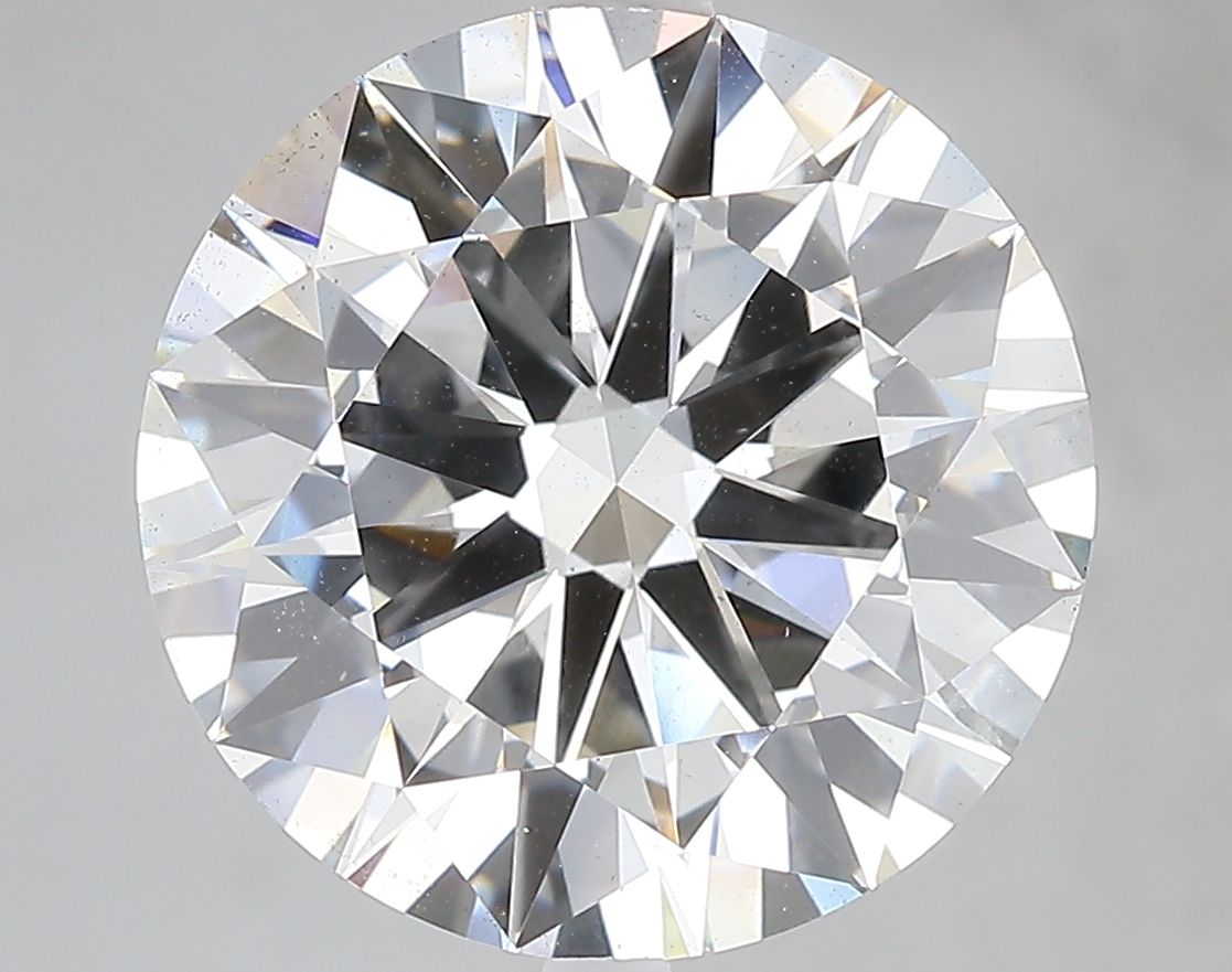7.03 ct. round Lab Grown Diamond front image