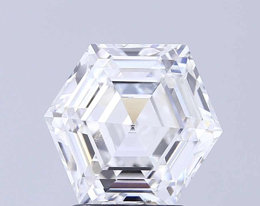 3.01 ct lab-grown Hexagonal Diamond