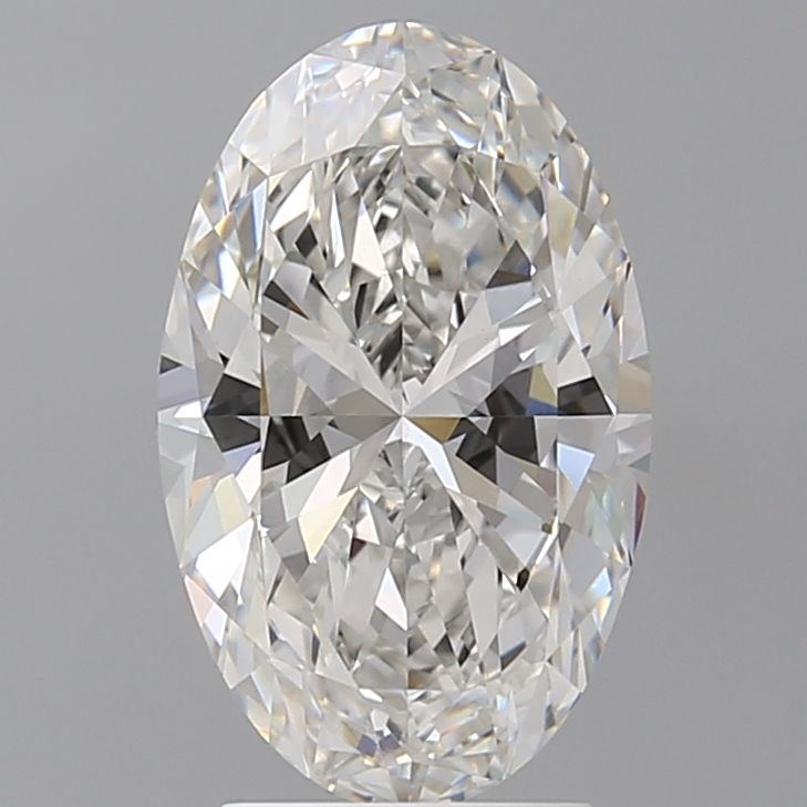 3.09 ct. oval Lab Grown Diamond front image